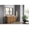 James Martin Vanities Bristol 60in Double Vanity, Saddle Brown w/ 3 CM Eternal Marfil Quartz Top 157-V60D-SBR-3EMR - alternate 2
